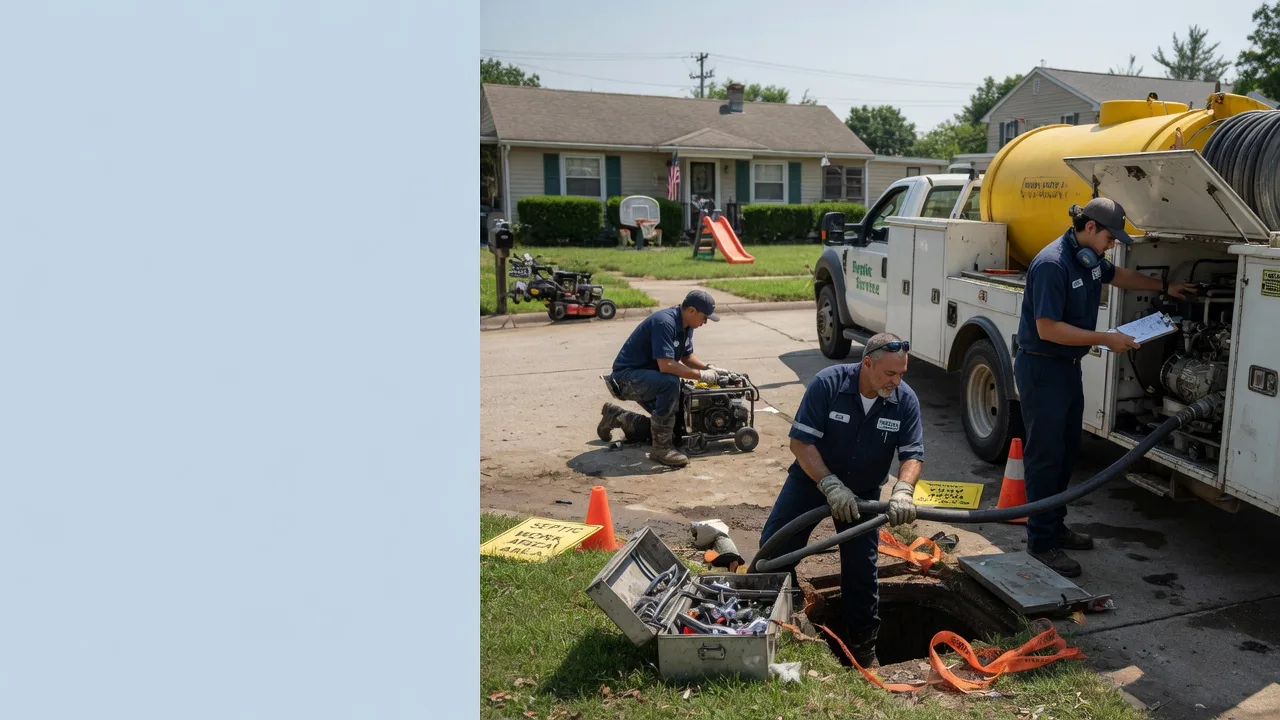 Septic Tank Pumping in Mount Lebanon, PA near me